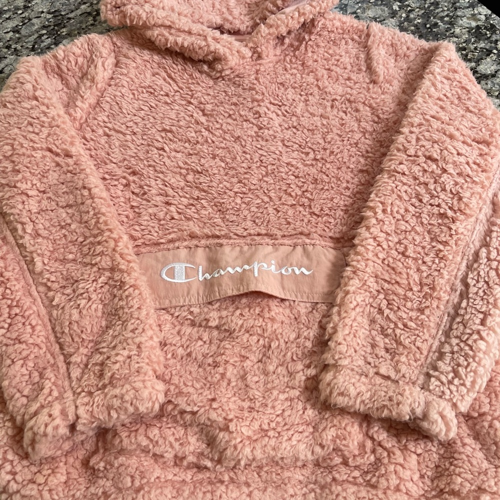 Champion Pink Fleece Hoodie